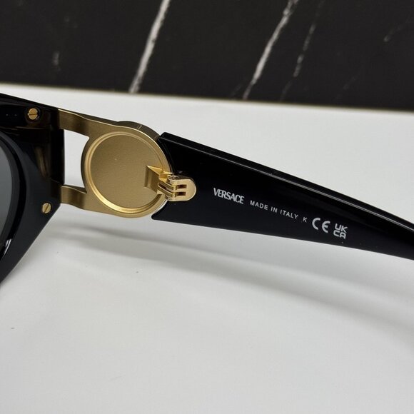NEW VERSACE VE4503U GB1/87  BLACK WOMEN VERSACE SUNGLASSES MOD 4503-U GB1/87 - Picture 5 of 7
